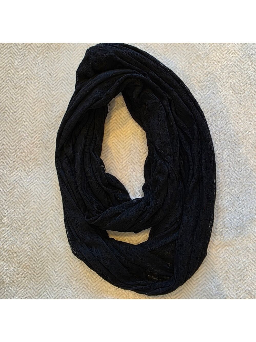 *4 for $25* Black Infinity Scarf